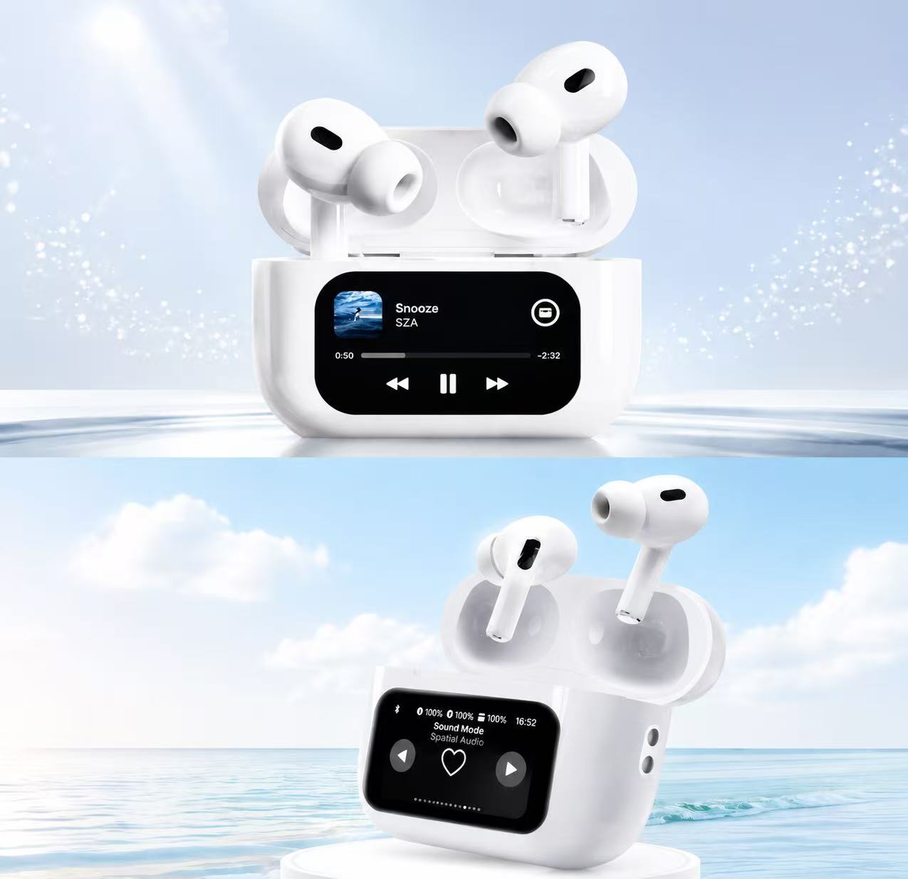 Smart Case UI Music Player dashboard control detail